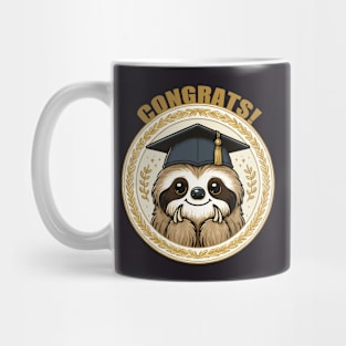 Congrats Graduate Sloth Mug